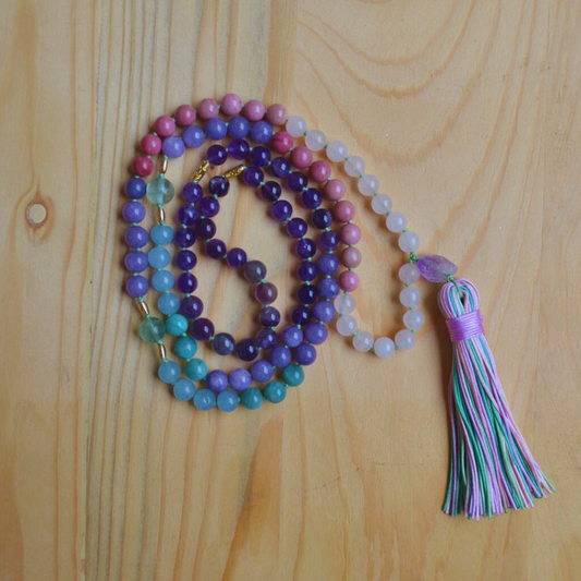 Japa Mala Colibrí 108 cuentas