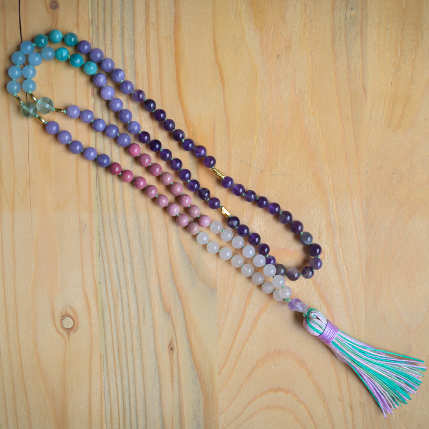 Japa Mala Colibrí 108 cuentas