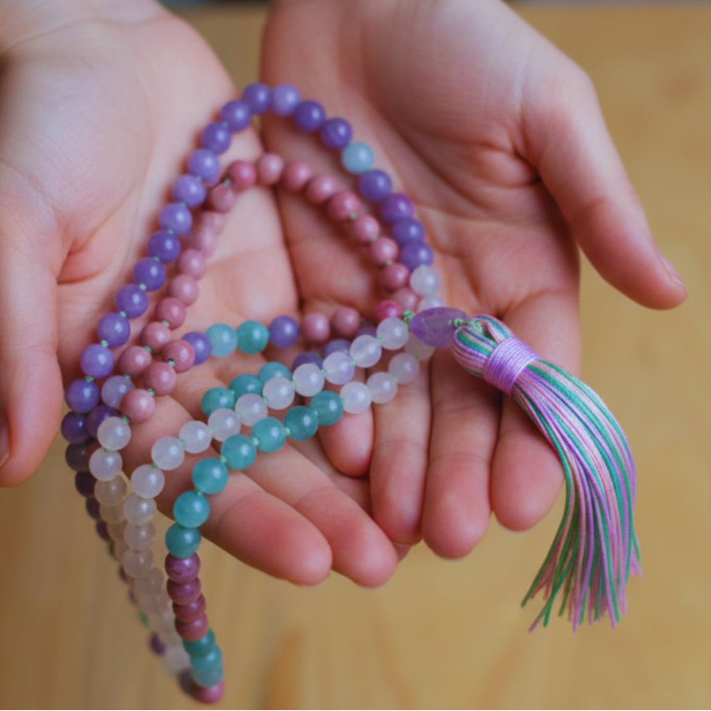 Japa Mala Colibrí 108 cuentas