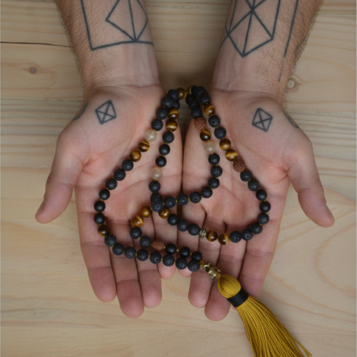 Japa Mala Jaguar 108 cuentas